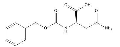 Purity 98% Amino Acid Derivatives CAS No. 4474-86-6 N-Cbz-D-Asparagine C12H14N2O5
